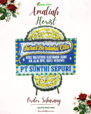 Papan Bunga Duka di Bukit Surungan